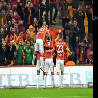 Galatasaray Kayseri Erciyesspor maçından kareler