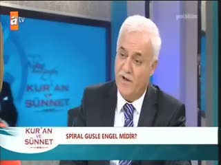 Spiral gusül abdestine engel midir?