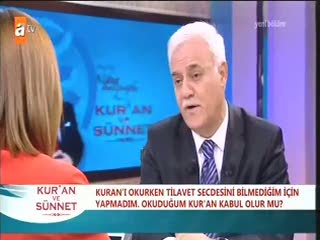 Tilavet secdesini bilmiyordum