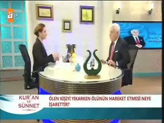 Yıkarken hareket eden ölü neye işaret eder?