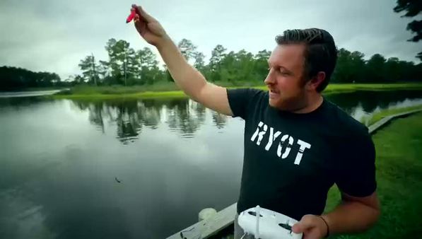 Drone kullanarak balık tutmak