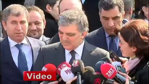 Abdullah Gül’den CNN muhabirine tepki