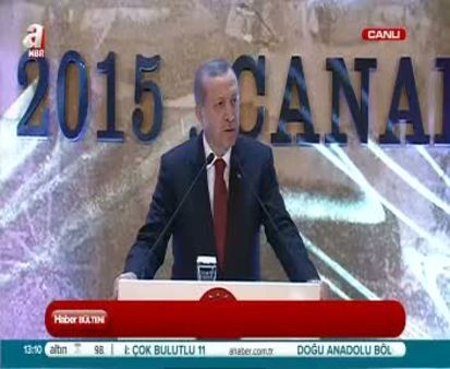Cumhurbaşkanı Erdoğan Çanakkale'de konuştu