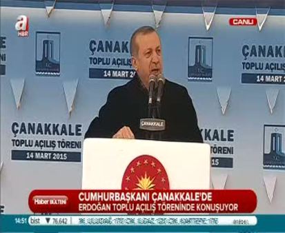 Cumhurbaşkanı Erdoğan '' Yeni bir değişim başlatmamız lazım ''