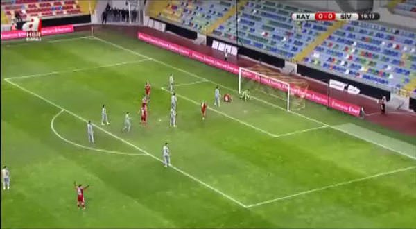 Kayserispor 0 - Sivasspor 1