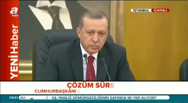 Erdoğan: Bu işleri istihbarat teşkilatı yürütür
