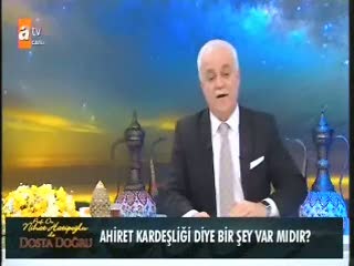 Ahiret kardeşliği var mıdır?