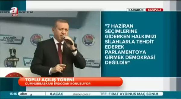 Erdoğan'dan Paralel yapıya sert sözler