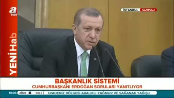 Cumhurbaşkanı Erdoğan'dan başkanlık sistemi açıklaması