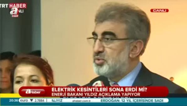 Elektrik kesintileri hakkında Enerji Bakanı açıklama yaptı