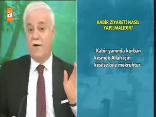 Kabir yanında kurban kesmek caiz mi?