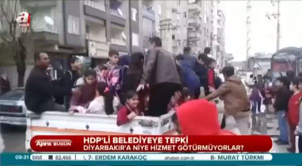 HDP'li belediyeye tepki