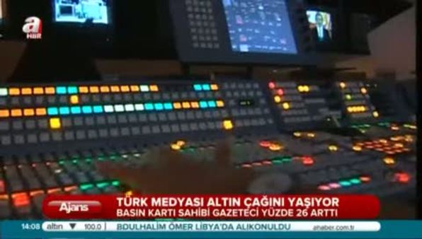 Türk medyası altın dönemini yaşıyor