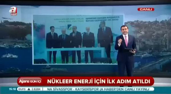Türkiye'nin ilk Nükleer Santral'inin temeli atıldı