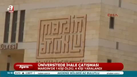 Mardin Artuklu Üniversitesi'nde ihale çatışması