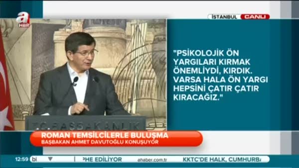 Davutoğlu CHP'nin iskan kanununu hatırlattı