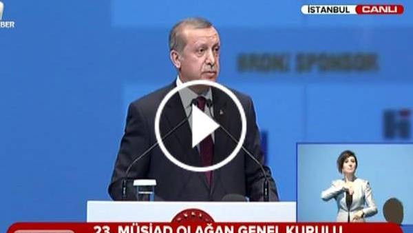 Cumhurbaşkanı Erdoğan '' Kendi tarihlerine baksınlar ''