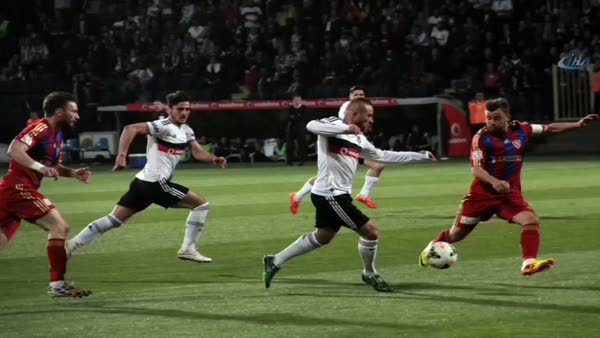 Beşiktaş - Kardemir Karabükspor maçından kareler
