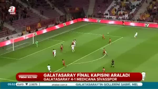 Galatasaray 4 - Medicana Sivasspor 1 (Özet)