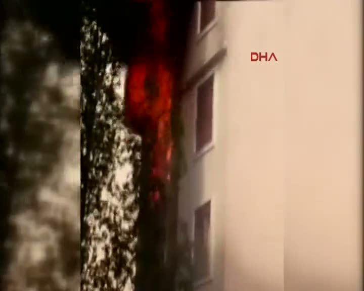 Maltepe'de oksijen tüpü patladı