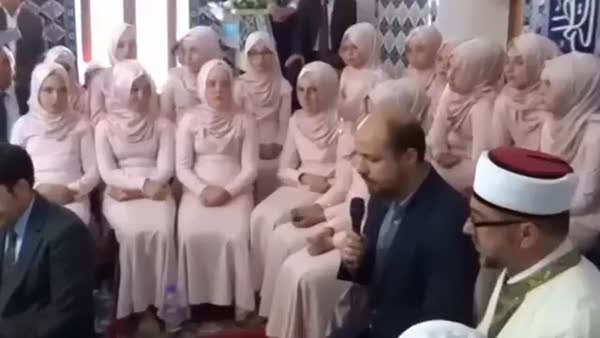 Hatim merasiminde Bilal Erdoğan da Kur'an okudu