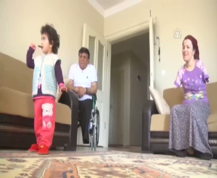 Bu ailenin azmi örnek olmalı