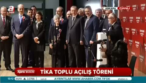 Erdoğan'a dombra sürprizi