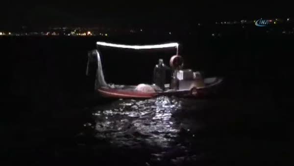 Fırtına balıkçıları denizde mahsur bıraktı