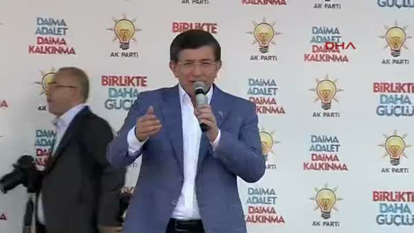 Başbakan Davutoğlu '' Bunların adı artık CHDP ''