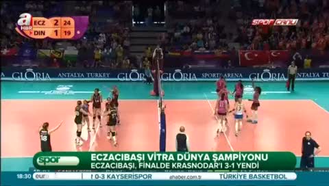 Eczacıbaşı şampiyonlar şampiyonu!