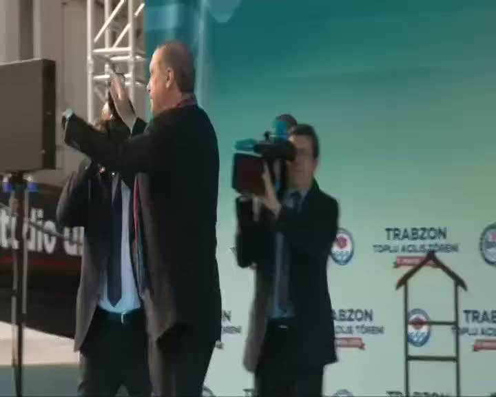 Cumhurbaşkanı Erdoğan Trabzon'da konuştu