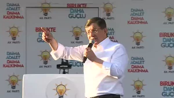 Başbakan Davutoğlu: “Biz cek, cak demiyoruz; yapıyoruz''
