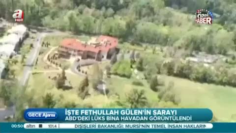İşte Fethullah Gülen'in sarayı