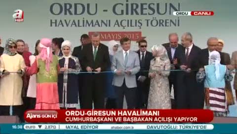 Ordu-Giresun Havalimanı açıldı