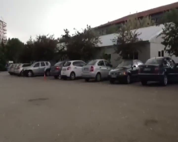 Ankara'da dolu yağdı