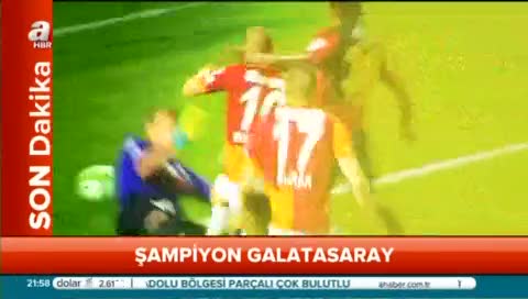 Galatasaray 20. şampiyonluğuna ulaştı!