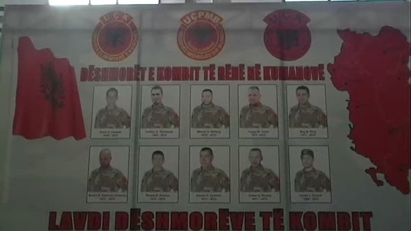 Makedonya'daki operasyonda öldürülen 8 Kosovalı toprağa verildi