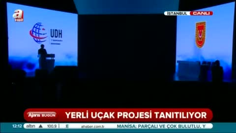Türkiye'nin ilk yerli uçağı TRJ-328'in tanıtımı