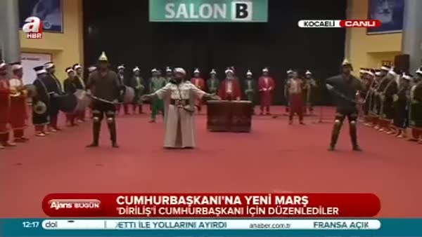 Cumhurbaşkanı Erdoğan'a yeni marş