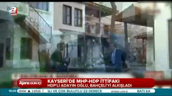 Kayseri'de MHP - HDP ittifakı