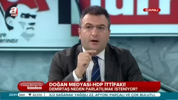 Cem Küçük: Doğan Medyası HDP'nin propagandasını yapıyor