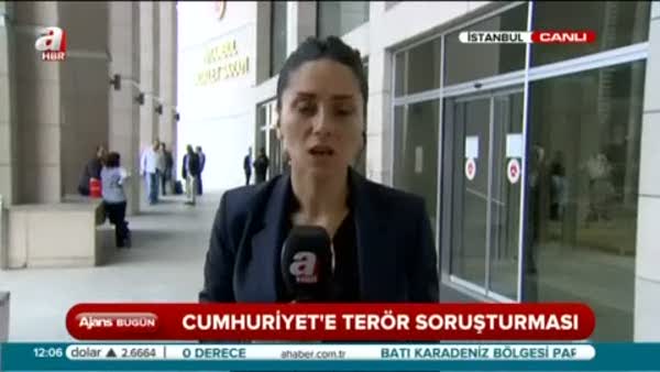 Cumhuriyet Gazetesi'ne terör soruşturması