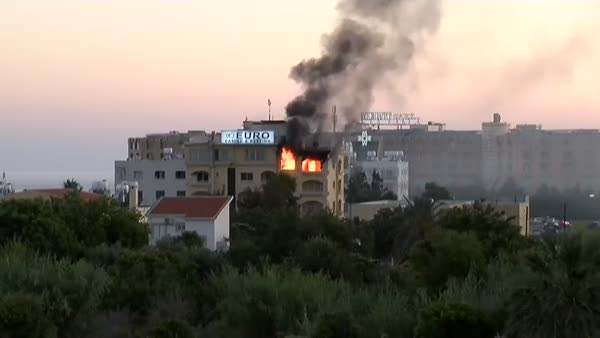 İzmirli çift KKTC'deki otel yangınında öldü