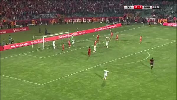 İşte Bursaspor'un penaltı pozisyonu