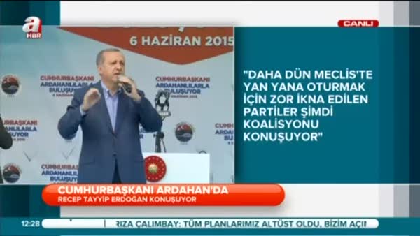 Cumhurbaşkanı Erdoğan ''Ölenlere rahmet diliyorum provokatif bir eylemdir''
