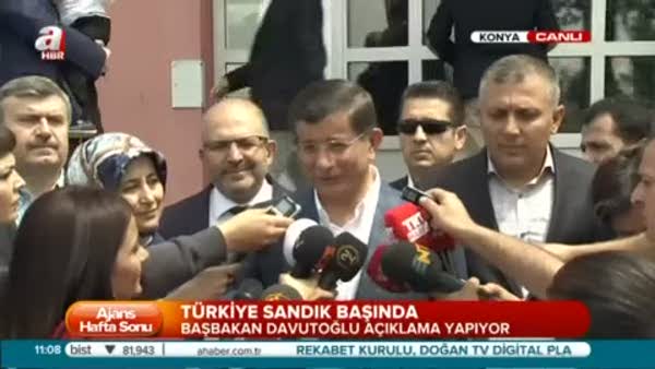 Başbakan Davutoğlu gazetecilerin sorularını cevapladı