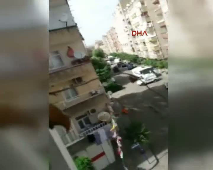 Diyarbakır'daki çatışma böyle görüntülendi!