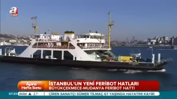 İstanbul'un yeni feribot hatları