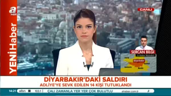 Diyarbakır patlamasında 14 kişi tutuklandı