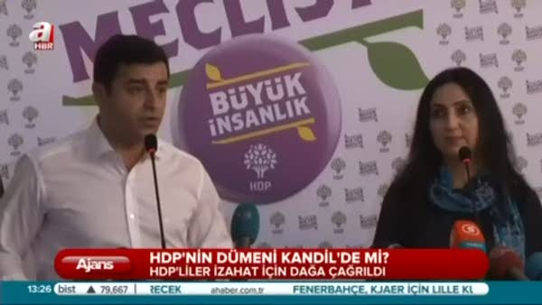 HDP'nin dümeni Kandil'de mi?